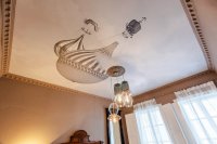 Behang verovert nu ook je plafond