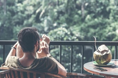 Heerlijk relaxen na een drukke periode