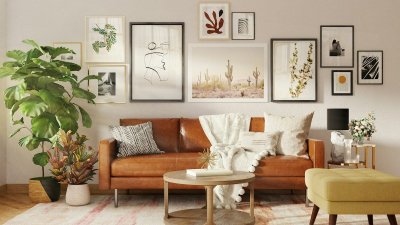 Je woonkamer wordt een persoonlijke galerie